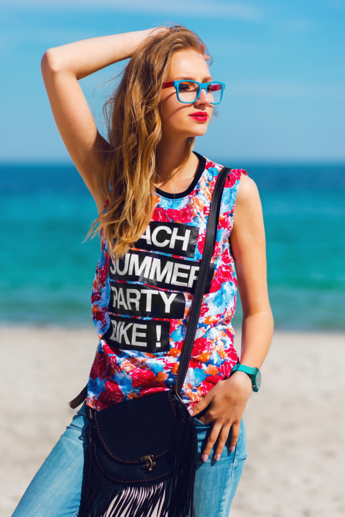 Graphic Print Tank Tops for Women