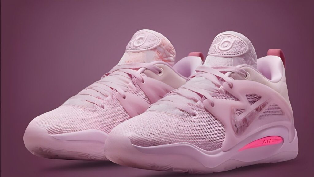 Pink Basketball Shoes