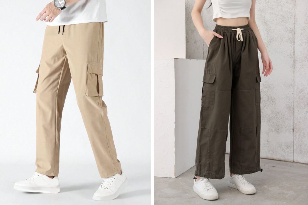 With Cargo Pants for a Utilitarian Style