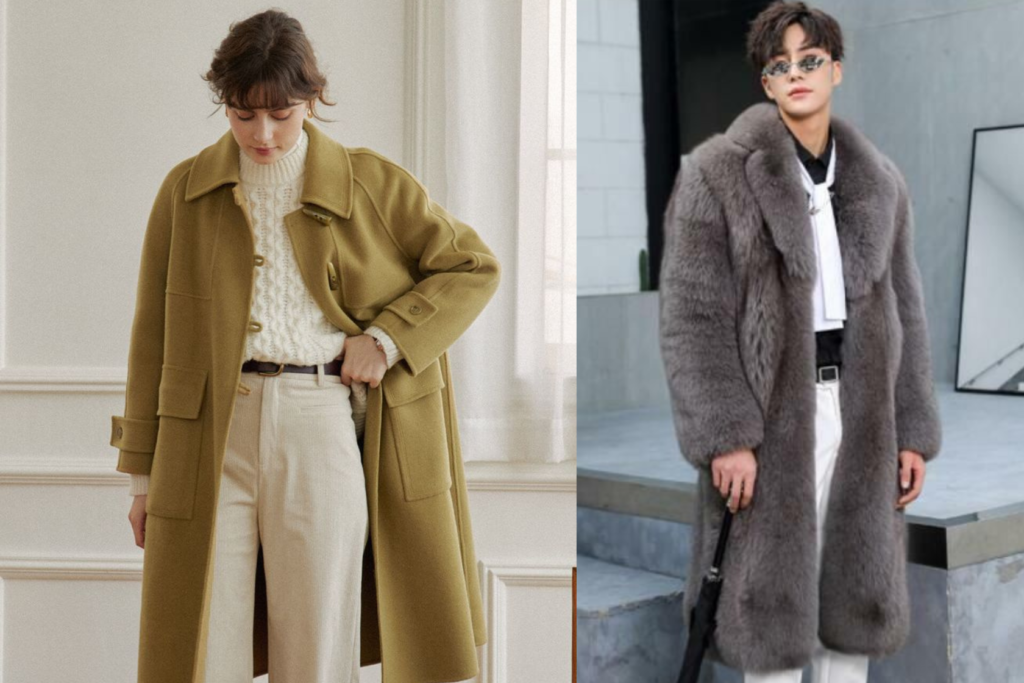 The Faux Fur-Trimmed Coat 