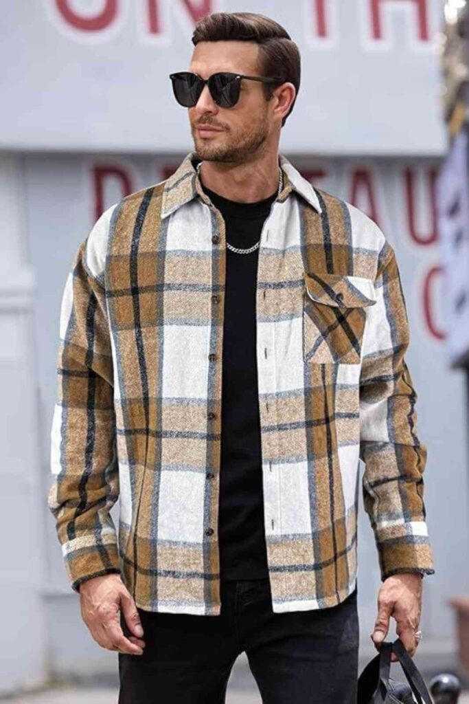 Flannel Shirt Jacket