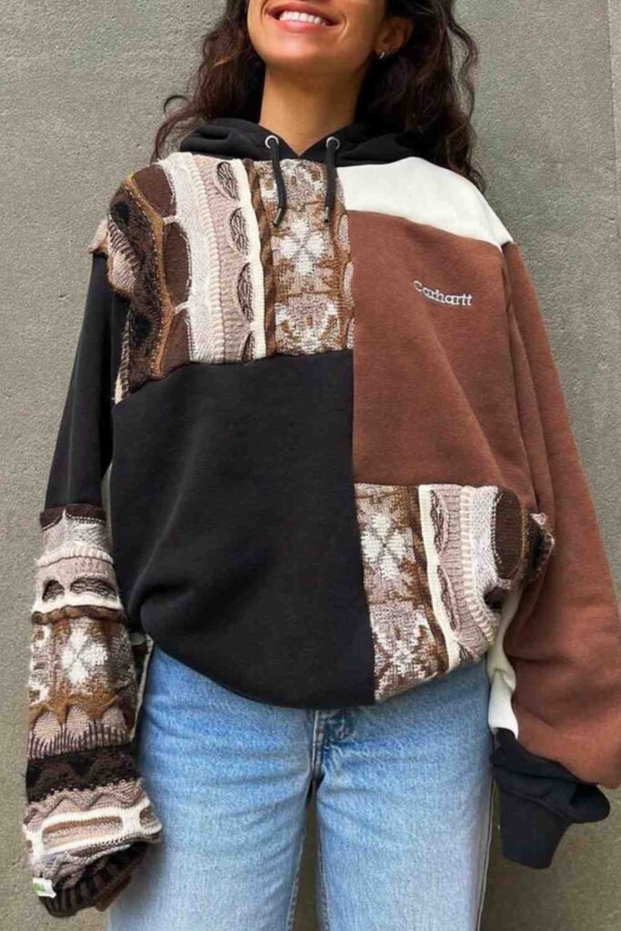 Patchwork Hoodie