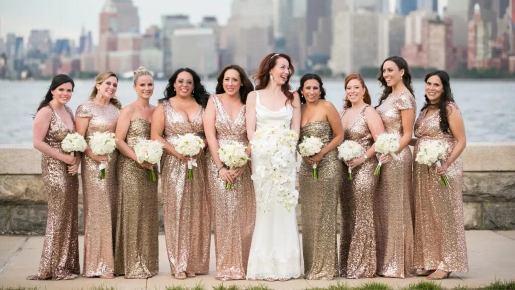 Gold Bridesmaid Dresses: Elegance for Every Wedding