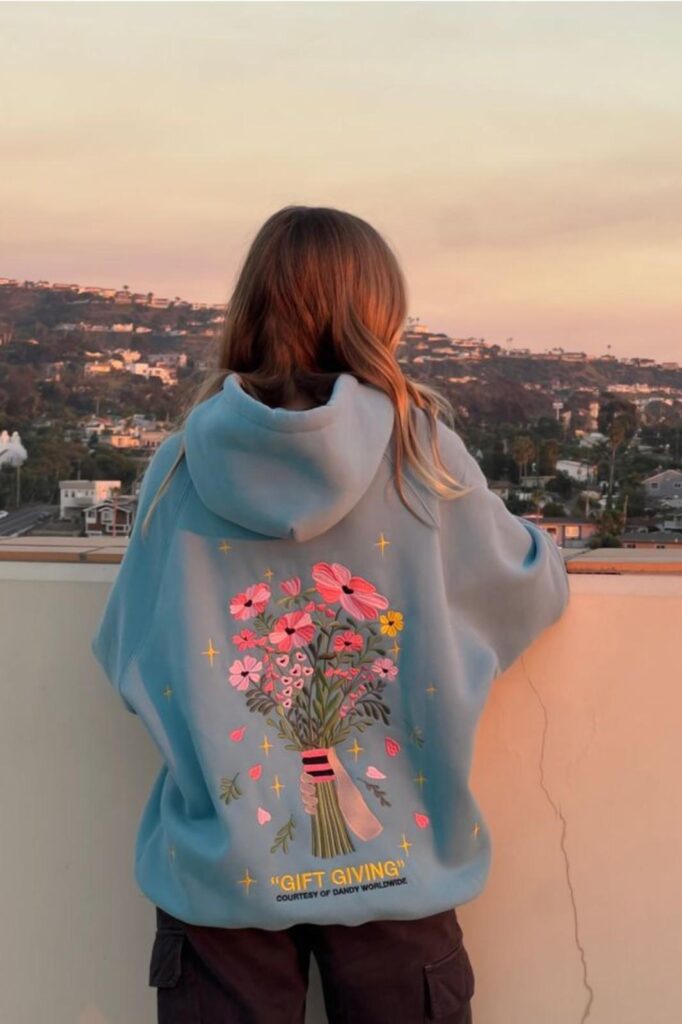 Flower Hoodie