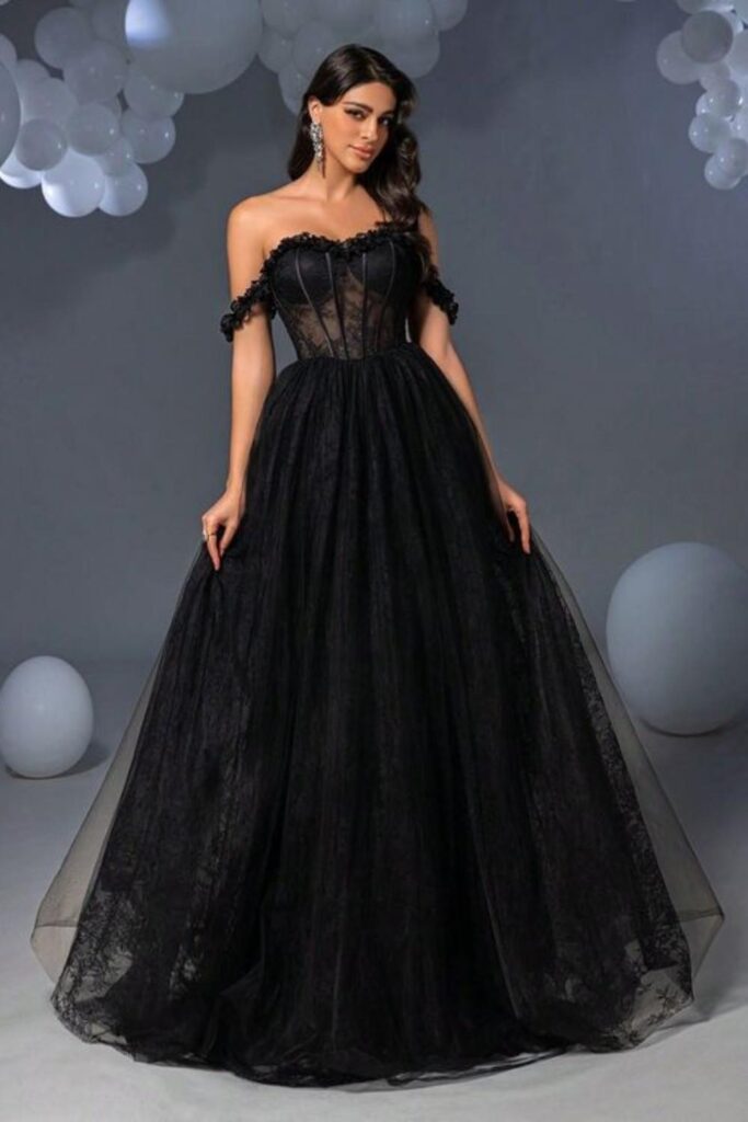 Symbolism Behind Black Wedding Dresses