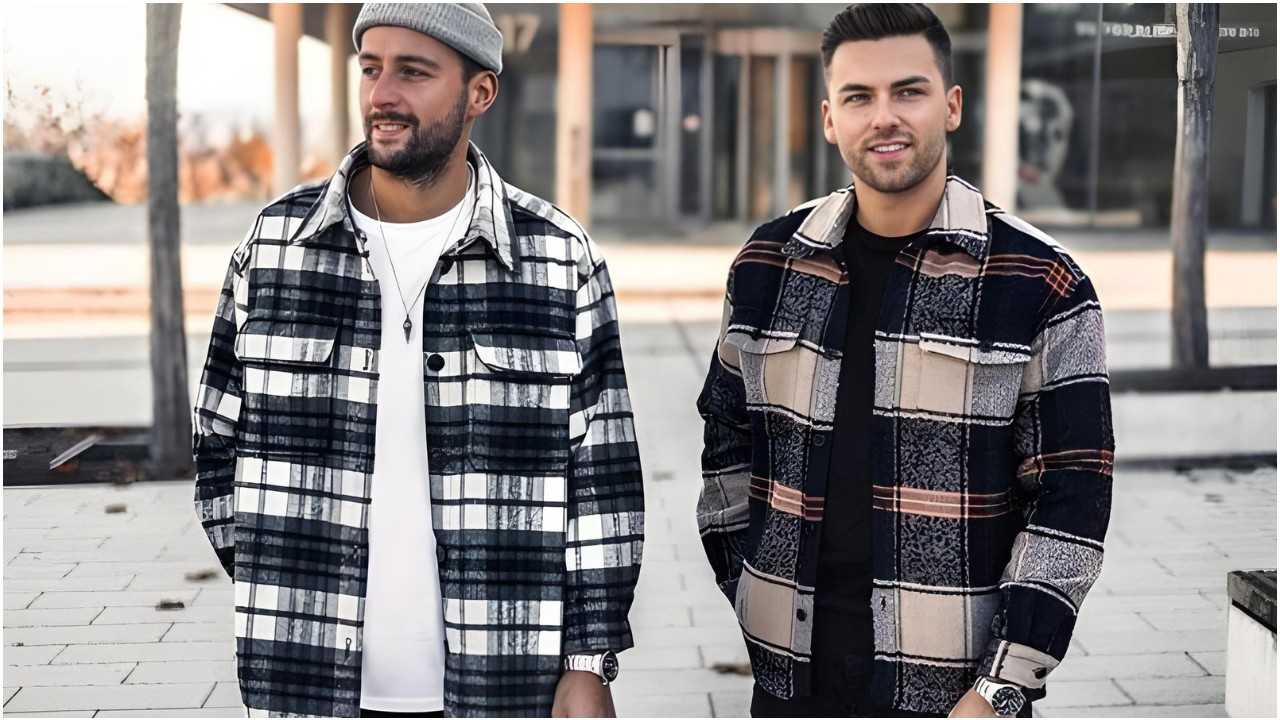 Flannel Shirt Jacket For Men's 2024 | Winter Fashion