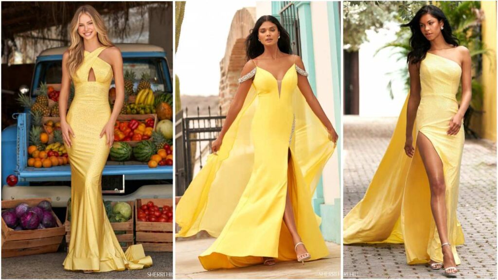 Yellow Prom Dresses: A Bold and Beautiful Choice