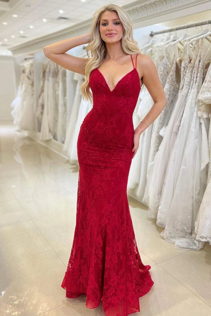 Popular Styles for Red Prom Dresses