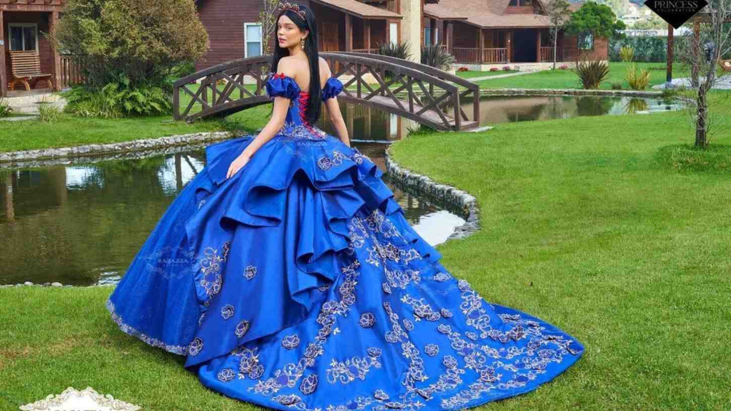 Royal Blue Quince Dress