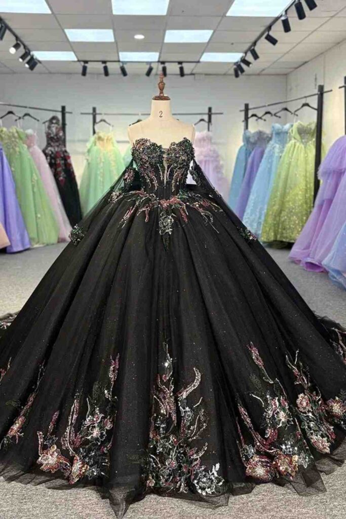 Black Quinceanera Dresses